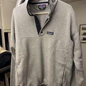 Patagonia men’s lightweight better sweater marsupial fleece pullover size Large